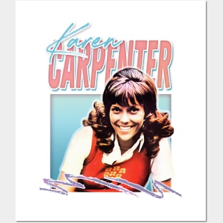 Karen Carpenter / Retro 70s Aesthetic Fan Design Posters and Art